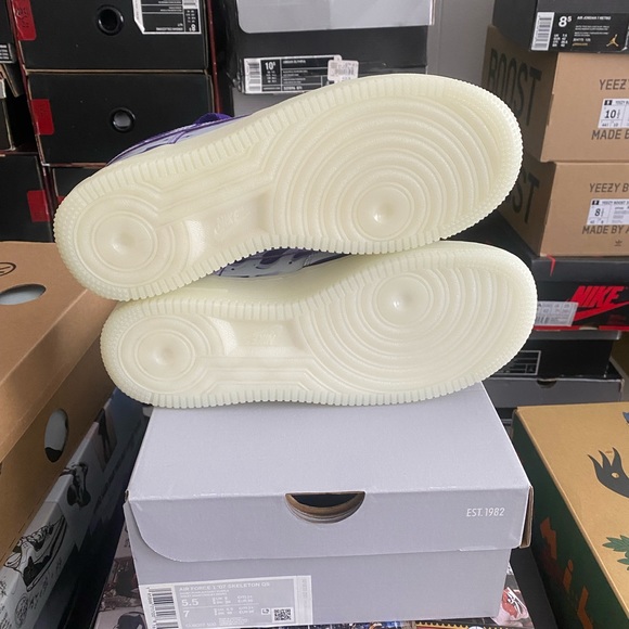 Nike Air Force 1 “Purple Skeleton” - Picture 5 of 5